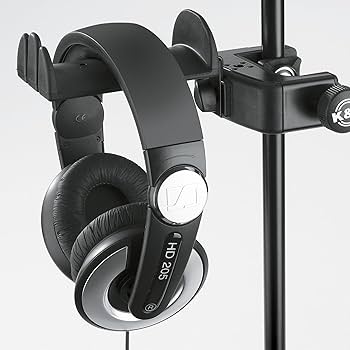 K&M ヘッドフォンホルダー テーブルクランプ付き  カラー:ブラック 9jupf8b Amazon.co.jp: K&M ヘッドフォンホルダー 4方向可変クランプ付き